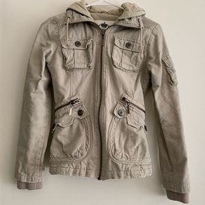 BB Dakota Fleece-Lined Utility Jacket in Khaki (the Bella Swan jacket!)